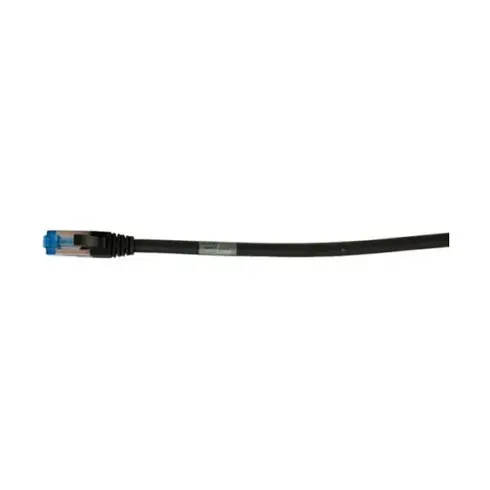 Tinklo kabelis Synergy21 Patchkabel RJ45, CAT6A 500Mhz, 15m, schwarz, S-STP(S/FTP), TPE/LSZH(Superflex), AWG26 (S216819)