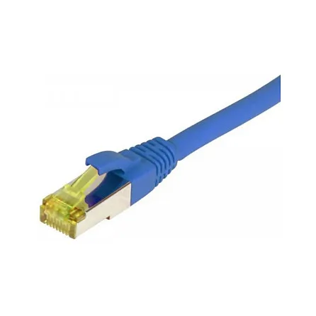 Synergy21 Patchkabel RJ45, CAT6A 500Mhz, 7,5m, blau, S-STP(S/FTP), TPE/LSZH(Ultraflex), AWG26, mit CAT7 Rohkabel, Tinklo kabelis Synergy21 Patchkabel RJ45, CAT6A 500Mhz, 7,5m, blau, S-STP(S/FTP), TPE/LSZH(Ultraflex), AWG26, mit (S217650)