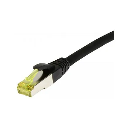 Synergy21 Patchkabel RJ45, CAT6A 500Mhz, 5m, schwarz, S-STP(S/FTP), TPE/LSZH(Ultraflex), AWG26, mit CAT7 Rohkabel, Tinklo kabelis Synergy21 Patchkabel RJ45, CAT6A 500Mhz, 5m, schwarz, S-STP(S/FTP), TPE/LSZH(Ultraflex), AWG26, mit (S217621)