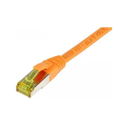 Synergy21 Patchkabel RJ45, CAT6A 500Mhz, 7,5m, orange, S-STP(S/FTP), TPE/LSZH(Ultraflex), AWG26, mit CAT7 Rohkabel, Tinklo kabelis Synergy21 Patchkabel RJ45, CAT6A 500Mhz, 7,5m, orange, S-STP(S/FTP), TPE/LSZH(Ultraflex), AWG26, mit (S217692)