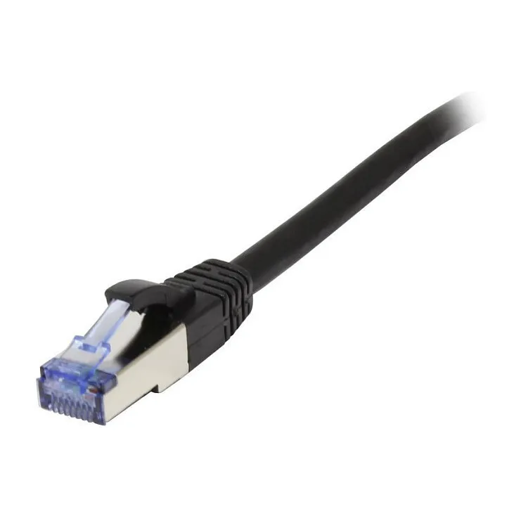 Synergy21 Patchkabel RJ45, CAT6A 500Mhz, 15m, schwarz, S-STP(S/FTP), Komponent getestet(GHMT certified), AWG26, Tinklo kabelis Synergy21 Patchkabel RJ45, CAT6A 500Mhz, 15m, schwarz, S-STP(S/FTP), Komponent getestet (S217130)