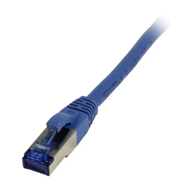 Synergy21 Patchkabel RJ45, CAT6A 500Mhz, 15m, blau, S-STP(S/FTP), TPE/LSZH(Superflex), AWG26, Tinklo kabelis Synergy21 Patchkabel RJ45, CAT6A 500Mhz, 15m, blau, S-STP(S/FTP), TPE/LSZH(Superflex), AWG26 (S217231)