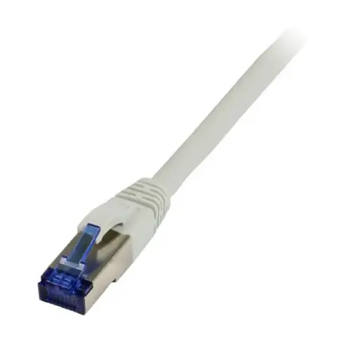 Tinklo kabelis Synergy21 Patchkabel RJ45, CAT6A 500Mhz, 10m, grau, S-STP(S/FTP), TPE/LSZH(Superflex), AWG26 (S217219)