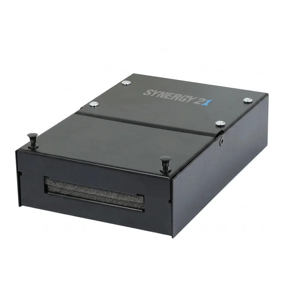 Synergy21 Keystone, Modulträger, Patchpanel für 4x TP-Modul, Aufputz, Metallklappbox(Consolidation Point Box), Schwarz Tinklo kabelis Synergy21 Keystone, Modulträger, Patchpanel für 4x TP-Modul, Aufputz (S216383), juodos spalvos