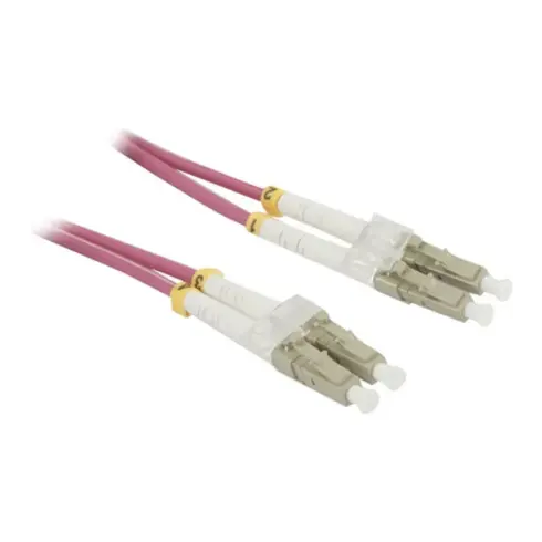 Tinklo kabelis Synergy21 LWL-2-Faser-Patchk. 10mtr.LC-LC, 50/125um,OM4, AD=3mm (S216274)