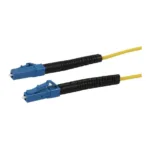 Synergy21 LWL-1-Faser-Patchk. 15mtr.LC-LC, 9/125u, OS2, G657A2, AD=2mm, flexible Knickschutztülle