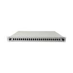 Tinklo kabelis Synergy21 LWL-Patchpanel für 24xLC/LSH(E2000)-Duplex-Buchsen, 19/1HE, ohne Kupplungen, Lichtgrau (S216298V2)
