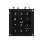 2N IP Verso Touch keypad & Bluetooth & RFID reader 125kHz, secured 13.56MHz, NFC, PICard compatible