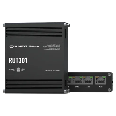 Maršrutizatorius Teltonika RUT301 (EU) ethernet (RUT301000000)