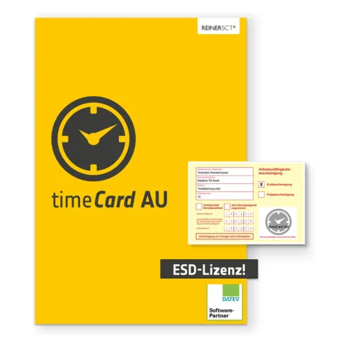Reiner SCT timeCard AU, 50 employees, ESD, 1 year