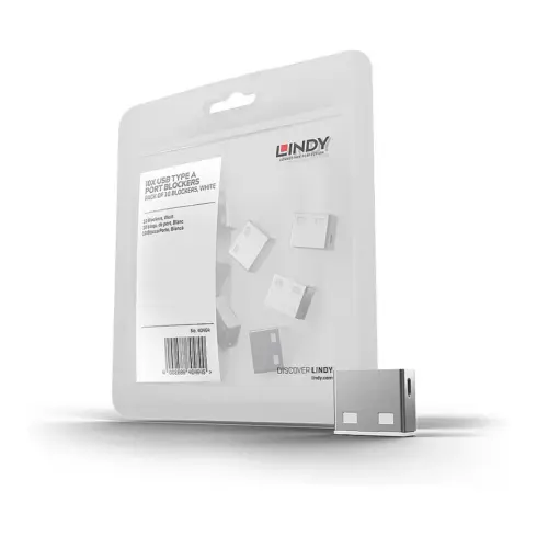 USB laidas ar adapteris Lindy 40464 port blocker