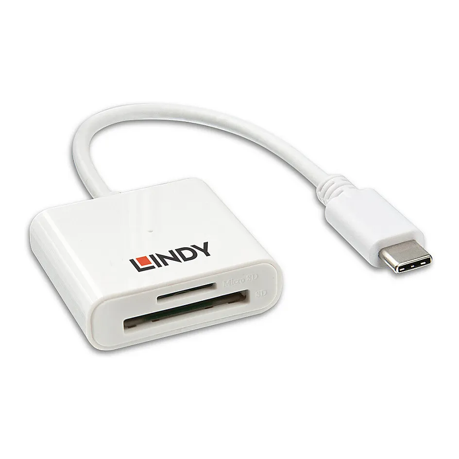 Lindy 43185 card reader Kortelių skaitytuvas Lindy 43185