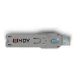 USB laidas ar adapteris Lindy 40622 port blocker, vaizdas 2