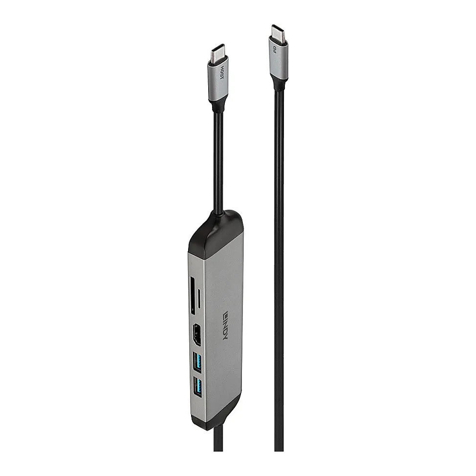 Lindy 43326 laptop dock/port replicator Dokavimo stotelė Lindy 43326