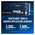 SSD diskas PNY CS2230 (M280CS2230-1TB-RB), vaizdas 8