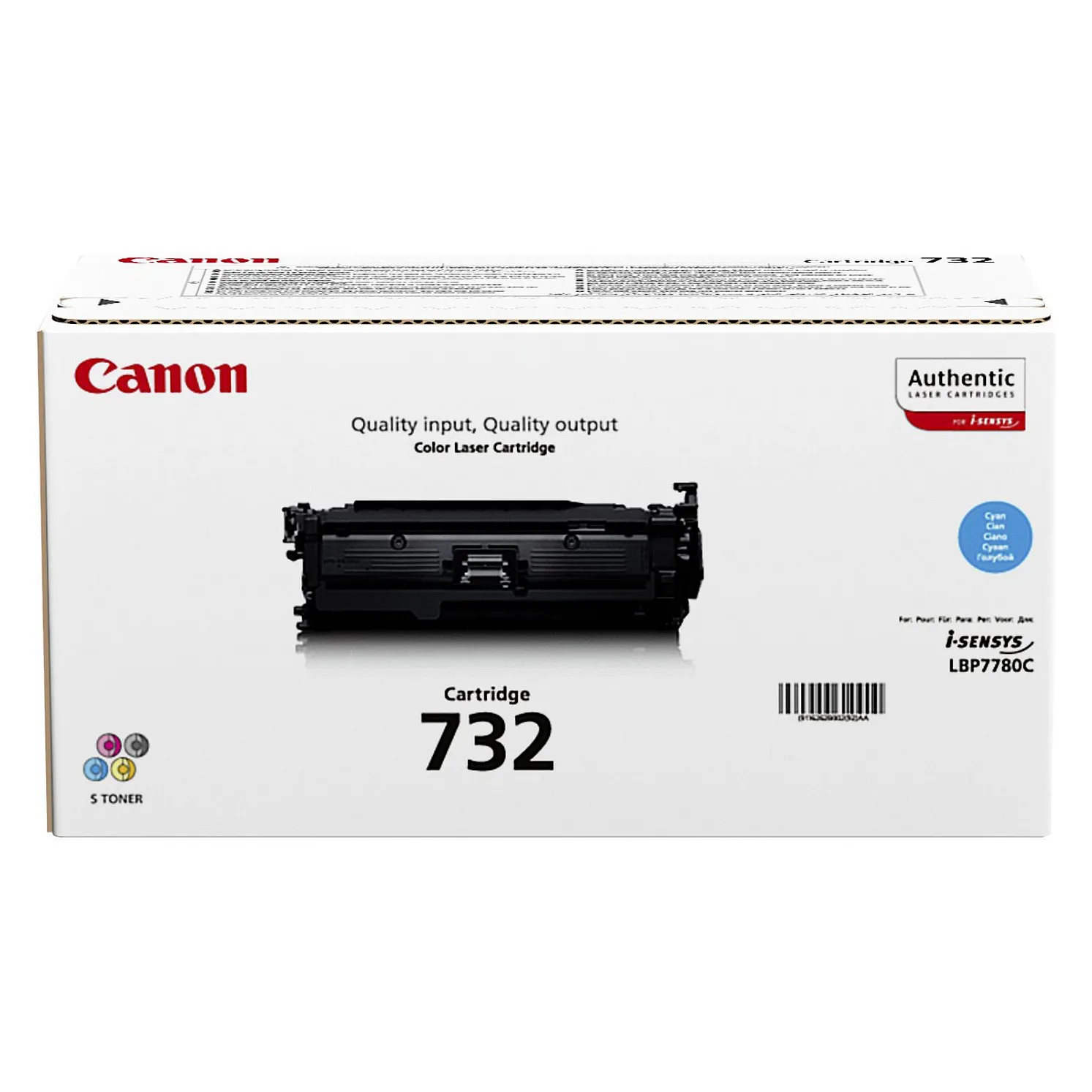 Canon 732C toner cartridge Tonerio kasetė Canon 732C (6262B002)