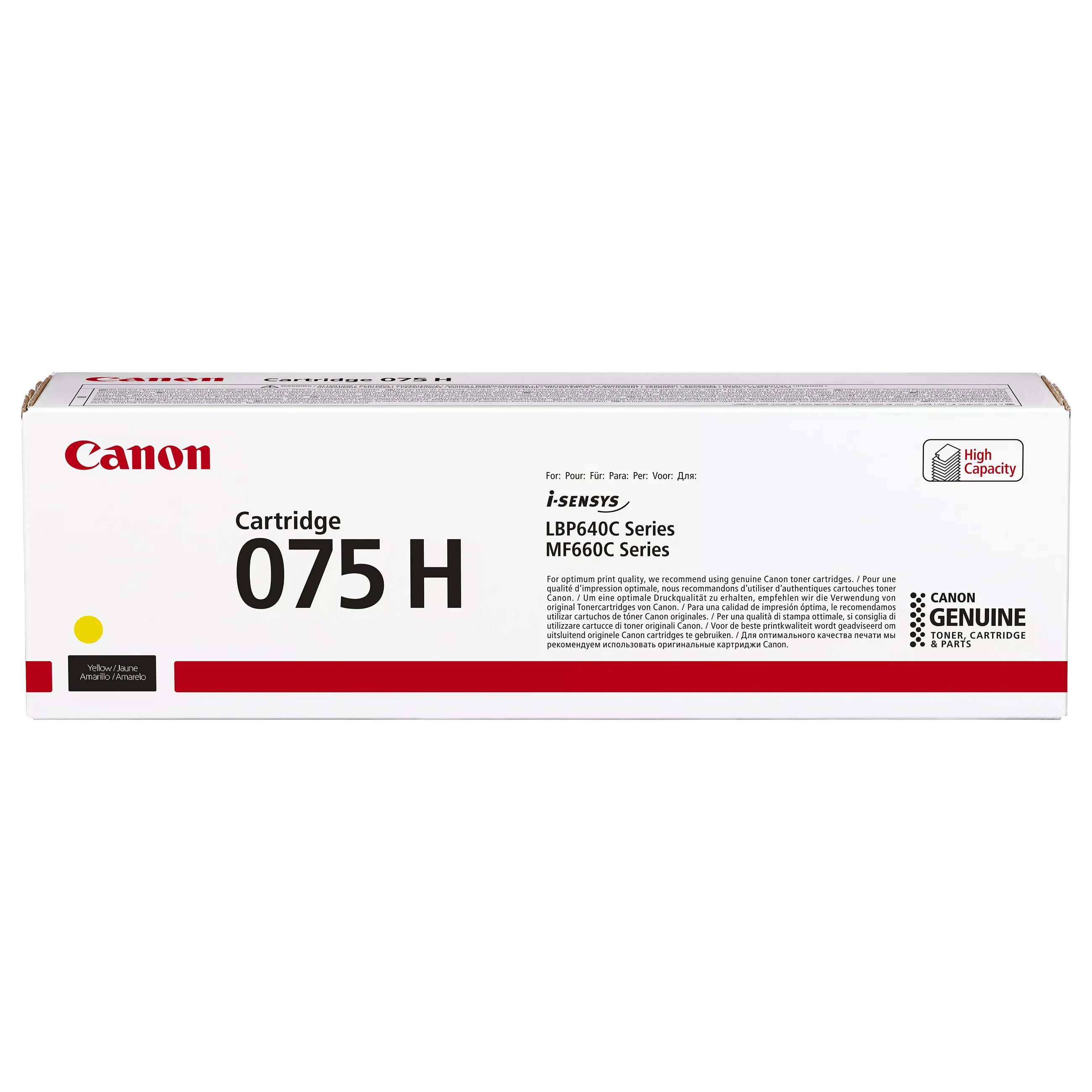 Canon 075 H toner cartridge Canon 075 H toner cartridge