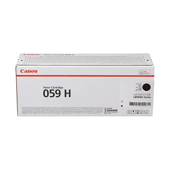 Canon 059H BK toner cartridge Tonerio kasetė Canon 059H BK (3627C001)