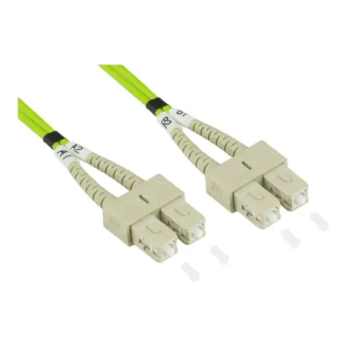 Tinklo kabelis Good Connections LWL Dpx Patchkabel OM5 MM 50/125Á SC/SC 5m (LW-805SC5)