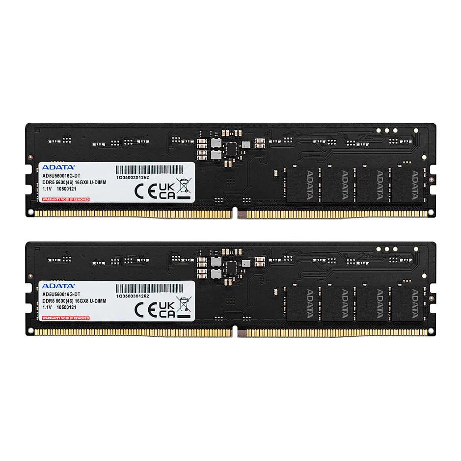 ADATA DDR5 5600 U-DIMM memory module ADATA DDR5 5600 U-DIMM memory module