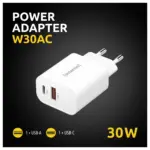Telefono priedas Intenso POWER ADAPTER USB-A/USB-C/7803012, vaizdas 2