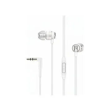 Ausinės Epos Sennheiser CX 300S In Ear corded Headset, baltos spalvos