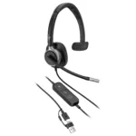 HP Poly Mission 615 Monaural USB Wired Headset