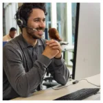 HP Poly Mission 615 Monaural USB Wired Headset