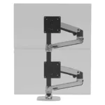 Monitoriaus laikiklis Ergotron LX Series LX Dual Stacking Arm Tall Pole (45-549-026), vaizdas 4