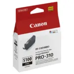 Rašalo kasetė Canon PFI-5100 MBK (6951C001), vaizdas 2