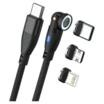 USB kabelis RealPower MagneticCharge 100 (439615)