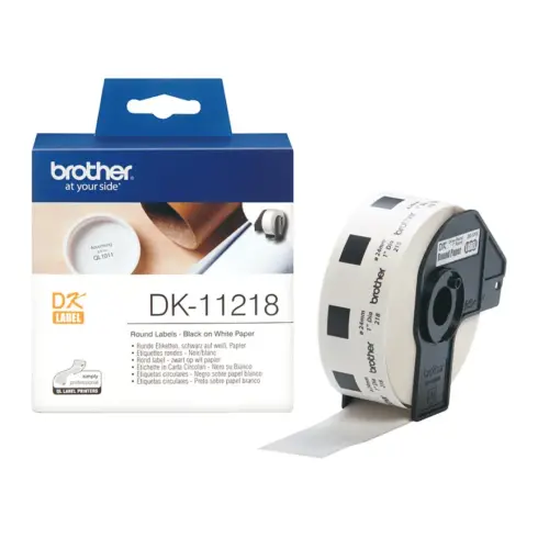 Spausdintuvo etiketės Brother DK-11218