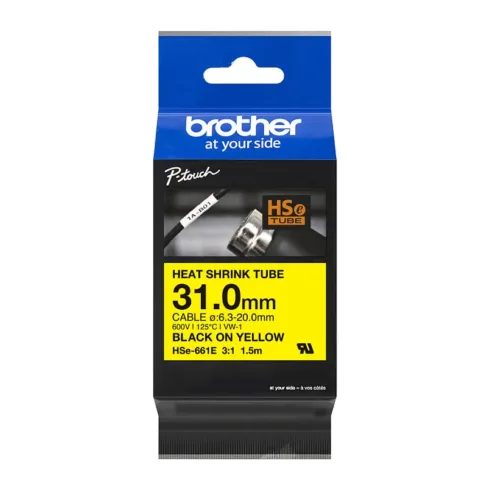 Spausdintuvo priedas Brother HSE-661E heat-shrink tubing