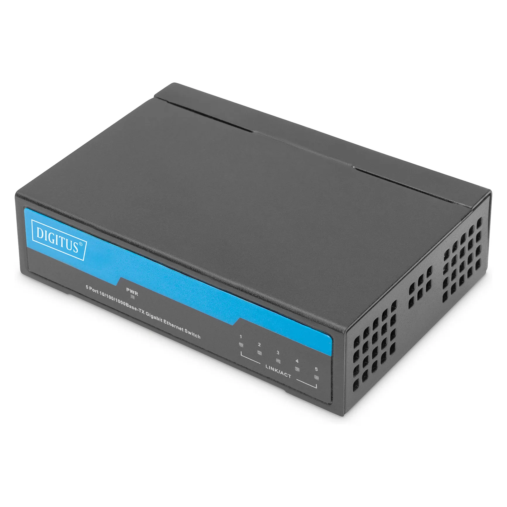 Digitus DN-80202-1 network switch Tinklo komutatorius Digitus DN-80202-1