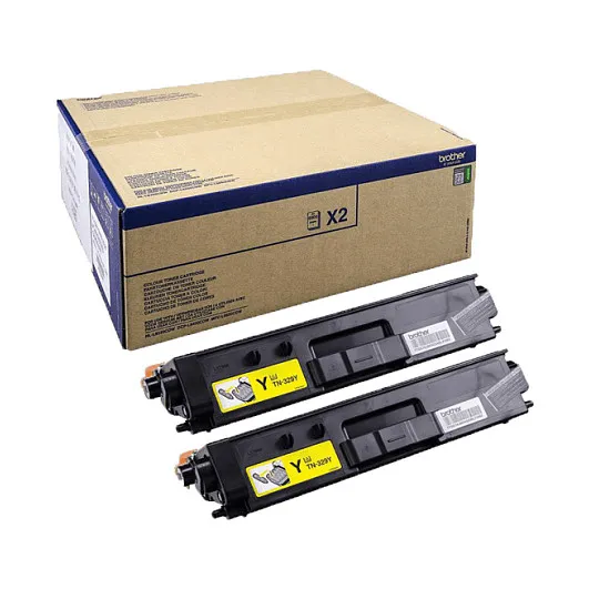 Brother TN-329YTWIN toner cartridge Brother TN-329YTWIN toner cartridge