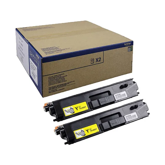 Brother TN-900YTWIN toner cartridge Brother TN-900YTWIN toner cartridge