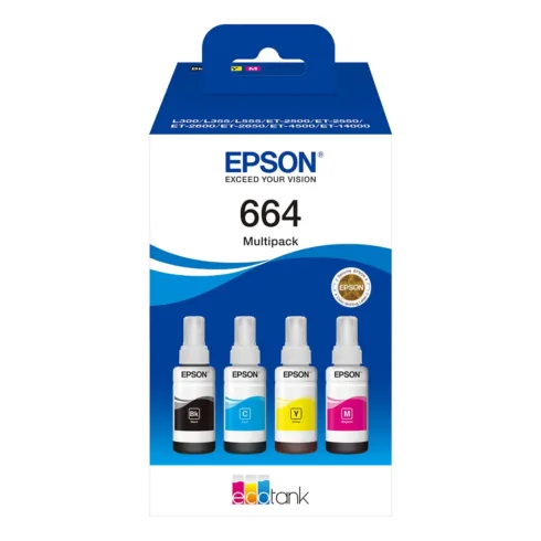 Spausdintuvo priedas Epson 664 EcoTank (C13T664640)