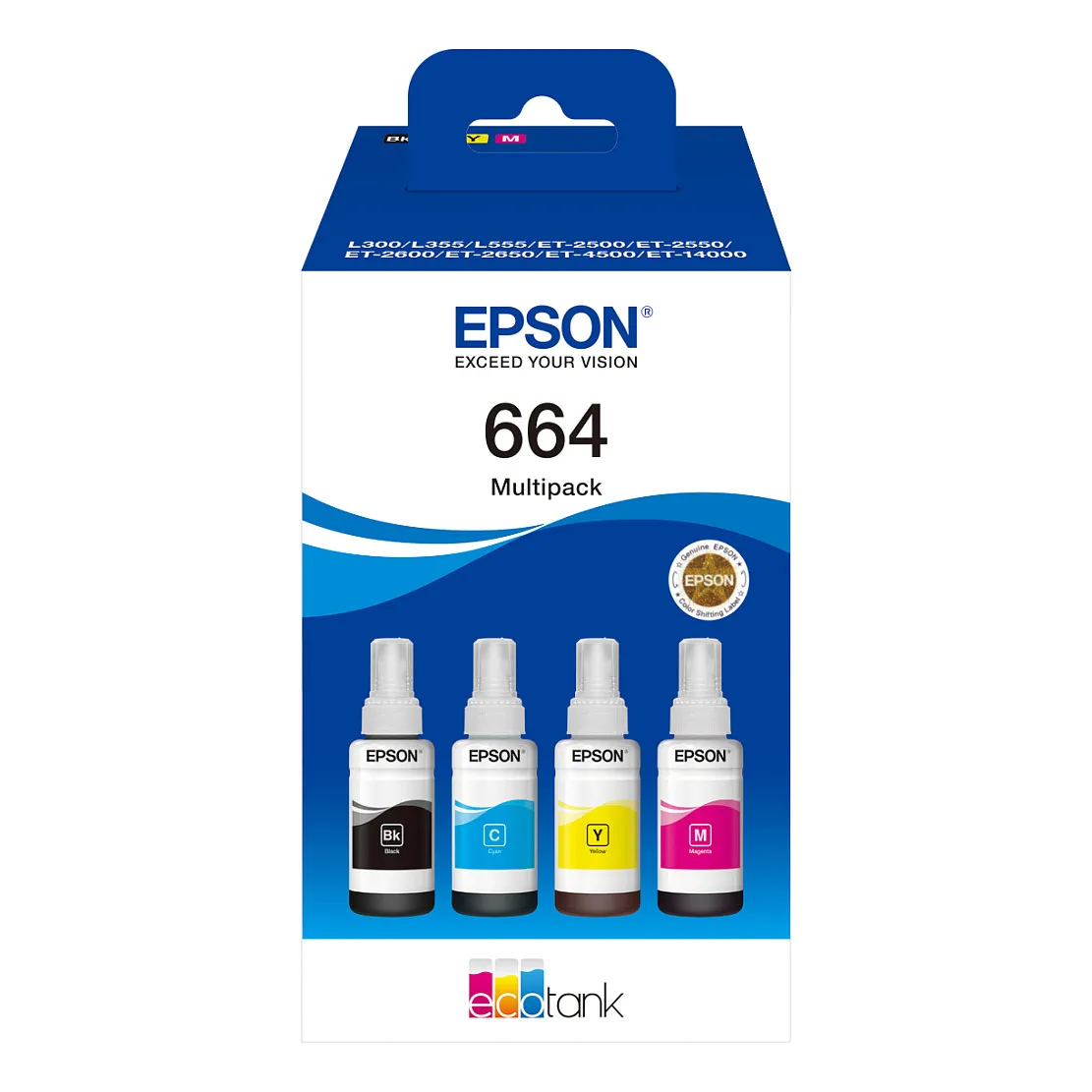 Epson 664 EcoTank Spausdintuvo priedas Epson 664 EcoTank (C13T664640)