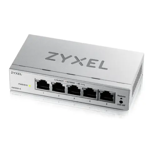 Komutatorius Zyxel GS1200-5V3 (GS1200-5V3-EU0101F1F)