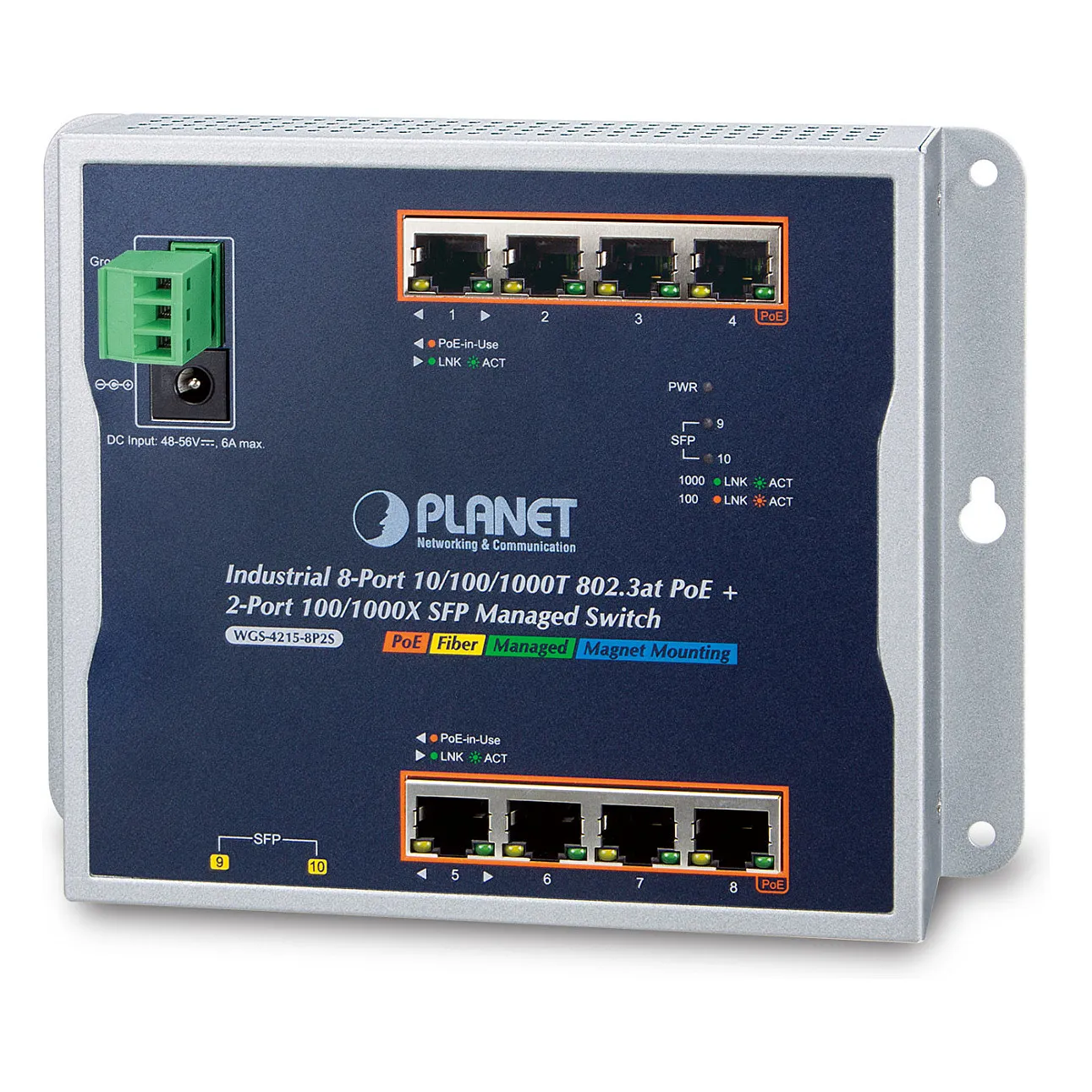PLANET WGS-4215-8P2S network switch PLANET WGS-4215-8P2S network switch