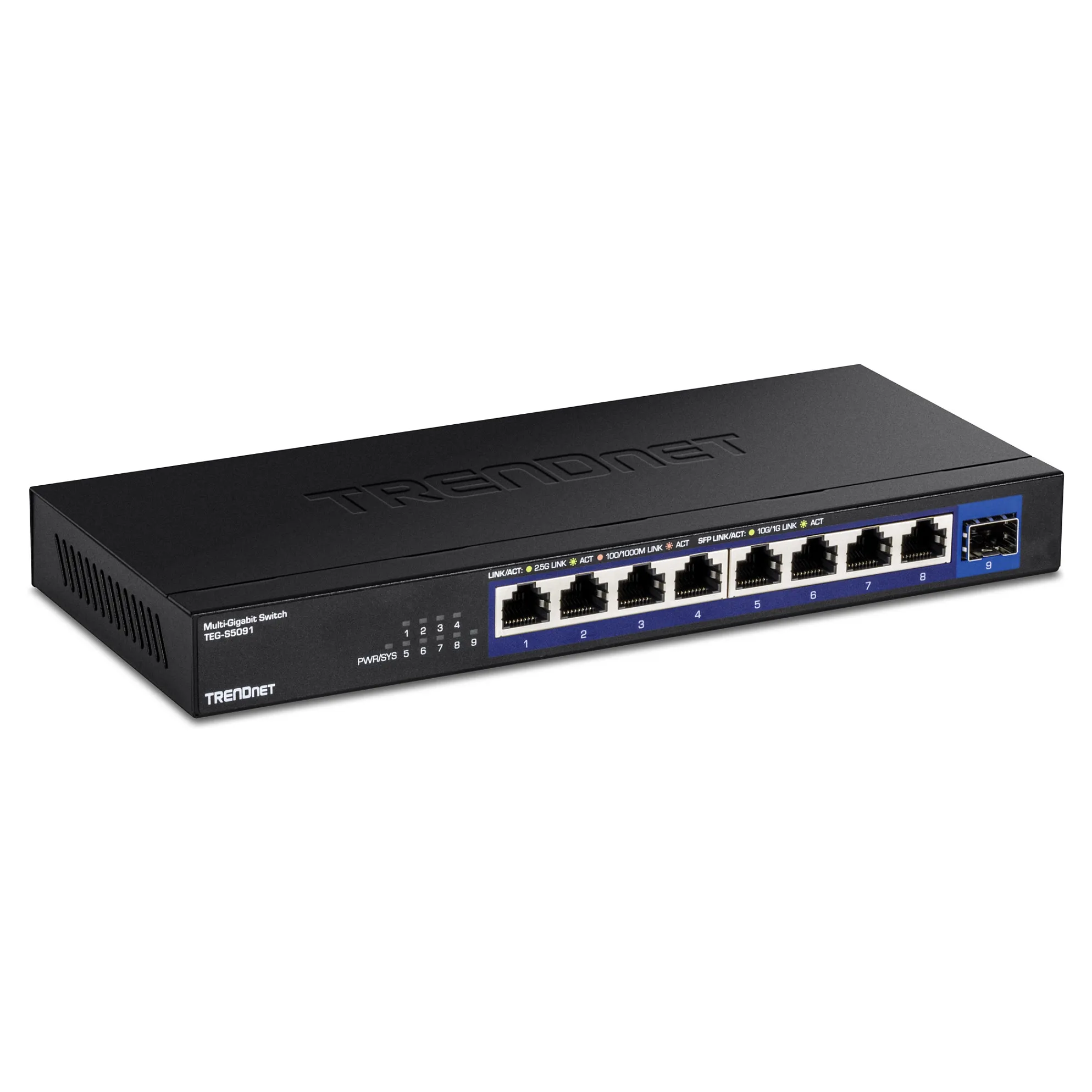 Trendnet TEG-S5091 network switch Tinklo komutatorius Trendnet TEG-S5091