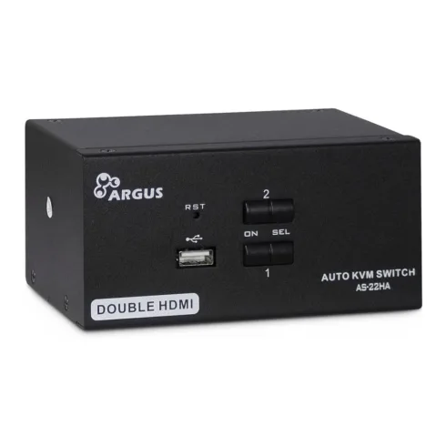 Inter-Tech KVM Switch AS-22HA HDMI