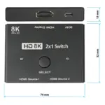Vaizdo laidas ar adapteris GoodConnections Alcasa HDMI Switcher (GC-M0261), vaizdas 5