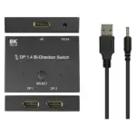 Vaizdo laidas ar adapteris GoodConnections Alcasa DisplayPort Switches (GC-M0262), vaizdas 4