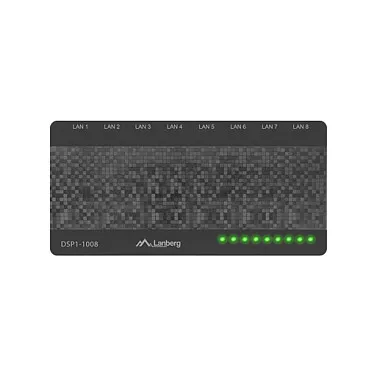 Lanberg DSP1-1008 network switch Tinklo komutatorius Lanberg DSP1-1008