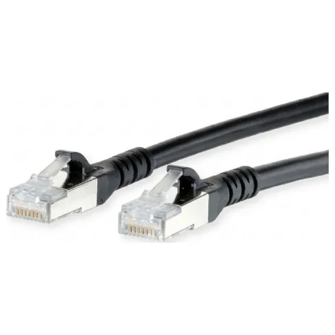 METZ CONNECT Patchkabel Cat.6A AWG 26, LSOH, schwarz, 60 m