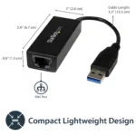 Tinklo plokštė StarTech.com USB31000S, vaizdas 6