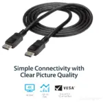 DisplayPort kabelis StarTech.com DISPLPORT6L, vaizdas 9