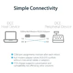 Nuoseklusis kabelis StarTech.com ICUSB232FTN, vaizdas 7