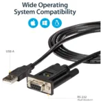 Nuoseklusis kabelis StarTech.com ICUSB232FTN, vaizdas 8